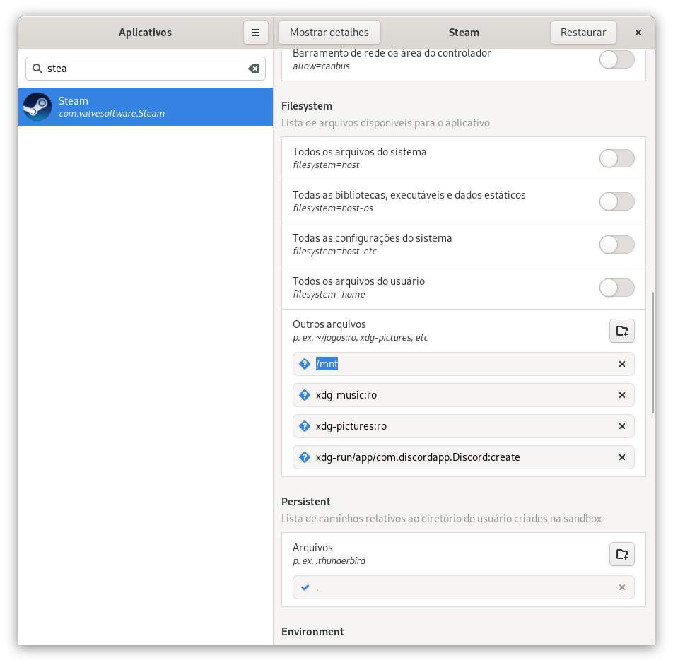 Steam Flathub Dicas Fast OS
